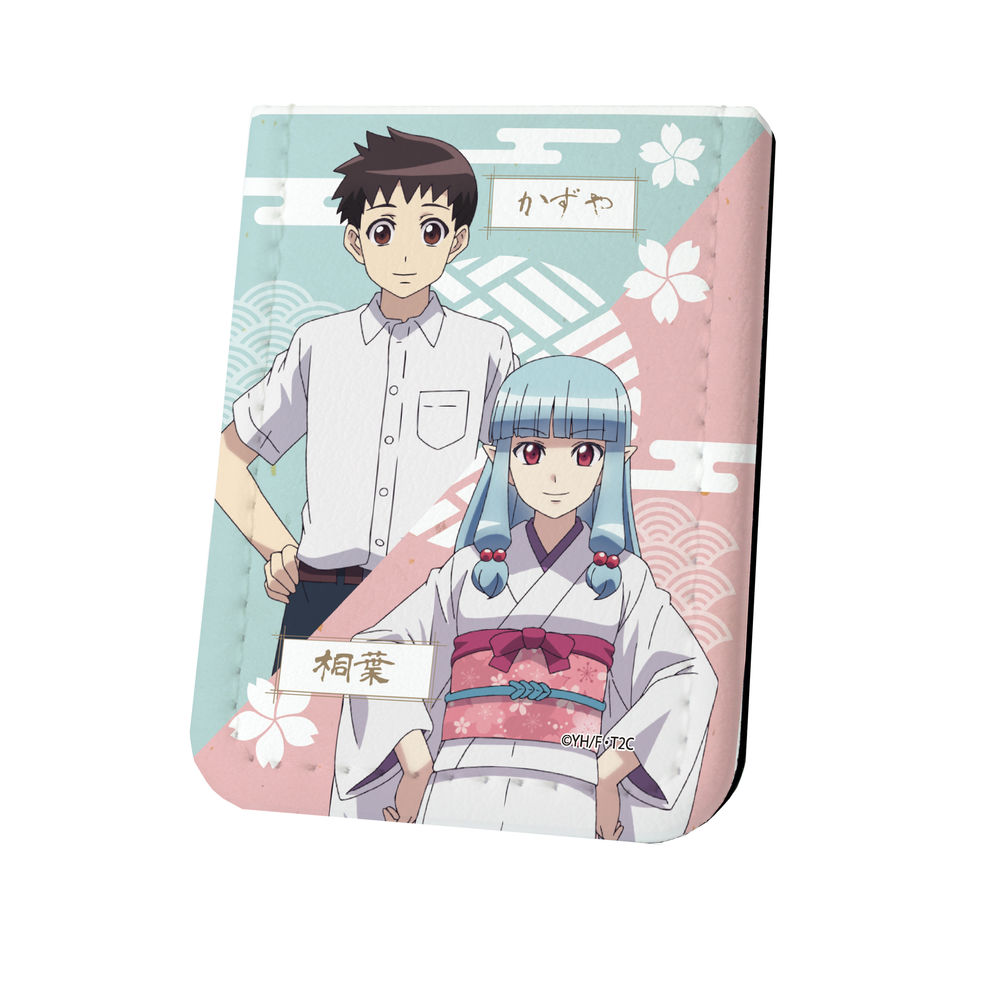 Leather Sticky Book Tsugu Tsugumomo 01 Kagami Kazuya Kiriha レザーフセンブック 継つぐもも 01 加賀見かずや 桐葉 Anime Goods Card Phone Accessories Stationery Stationary