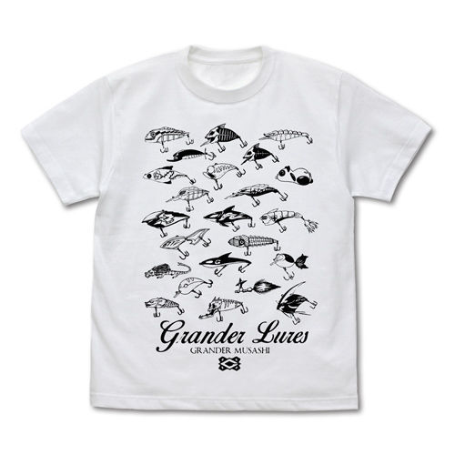 Grander Musashi Lure T-Shirt | グランダー武蔵 ルアー Tシャツ ...