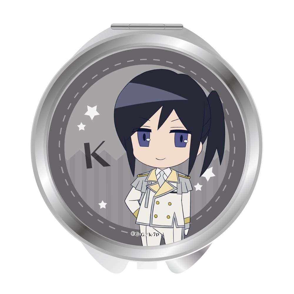 K Seven Stories Compact Mirror Yatogami Kuroh K Seven Stories コンパクトミラー 夜刀神狗朗 Anime Goods Commodity Goods Fashion Clothes Groceries