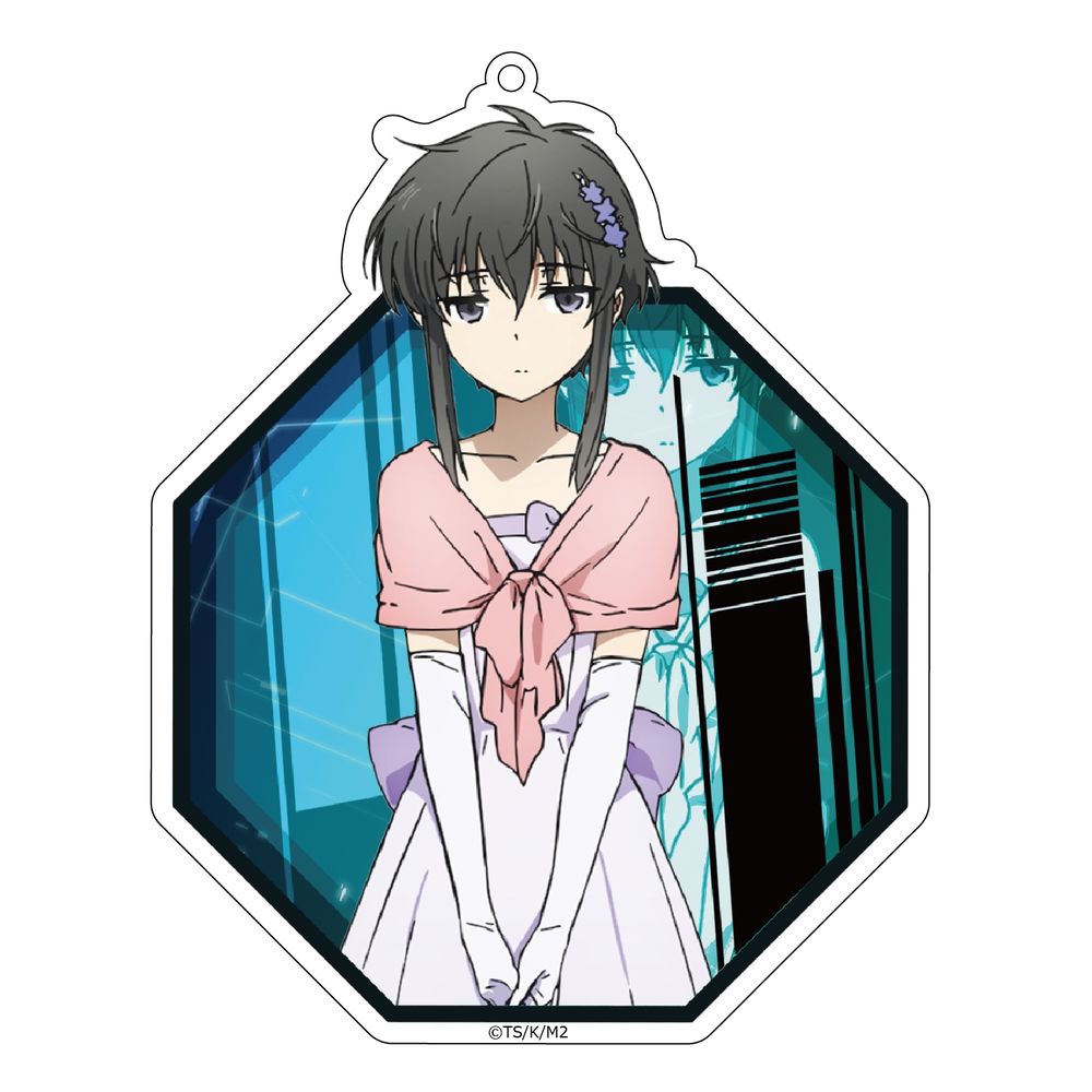 The Irregular At Magic High School Visitor Arc Big Acrylic Key Chain Kitayama Shizuku 魔法科高校の劣等生 来訪者編 ビッグアクリルキーホルダー 北山雫 Anime Goods Key Holders Straps