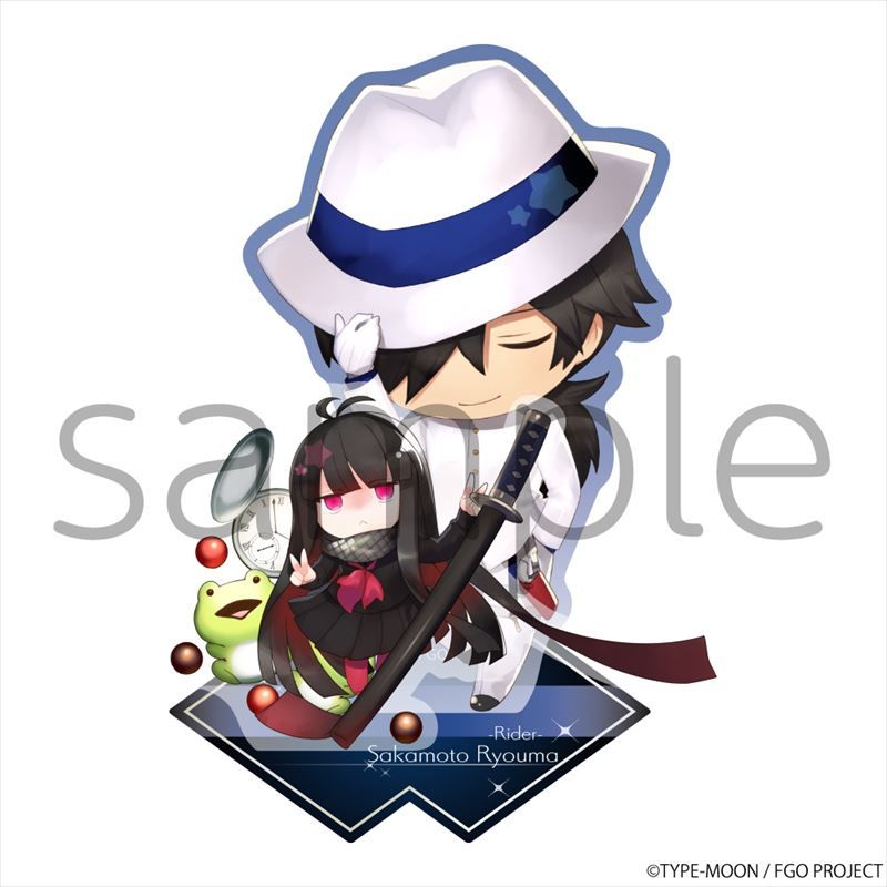 Charatoria Acrylic Stand Fate Grand Order Rider Sakamoto Ryouma きゃらとりあアクリルスタンド Fate Grand Order ライダー 坂本龍馬 Anime Goods Illustrations