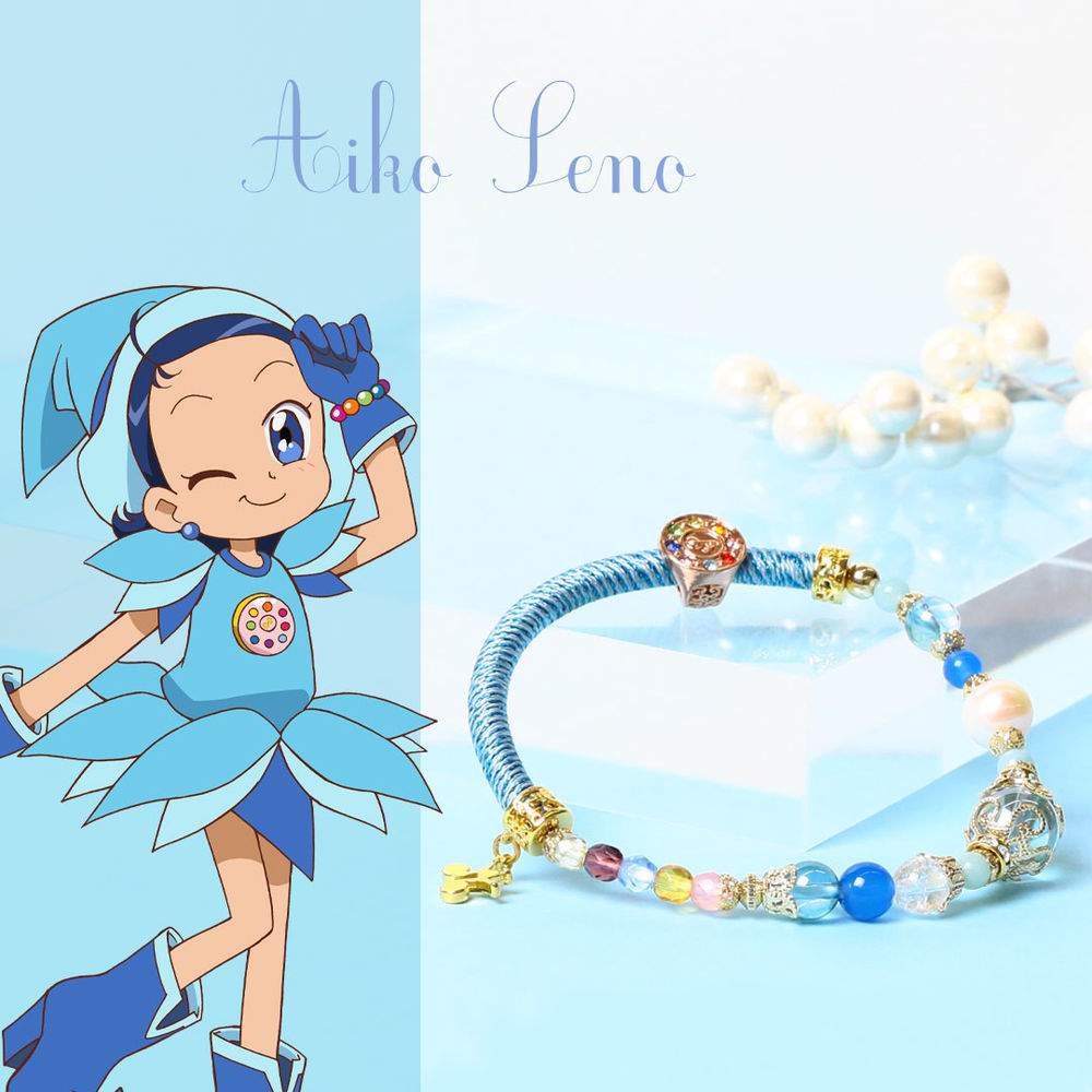 Ojamajo Doremi Winded Cord Bracelet Seno Aiko おジャ魔女どれみ ワインドコードブレスレット 妹尾あいこ Anime Goods Fashion Clothes