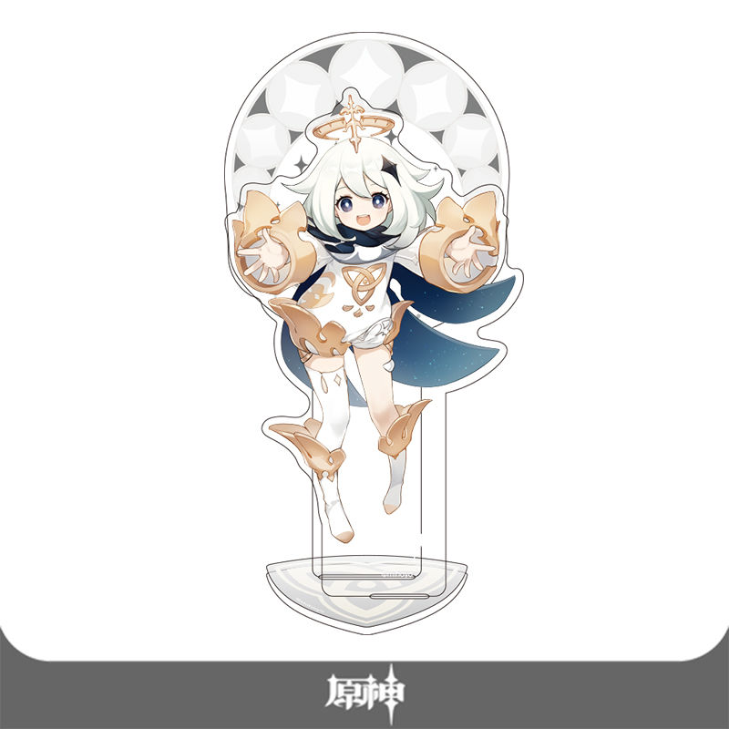 Genshin Impact Traveler Series Chara Acrylic Stand Paimon 原神 旅人シリーズ キャラアクリルスタンド パイモン Anime Goods Illustrations