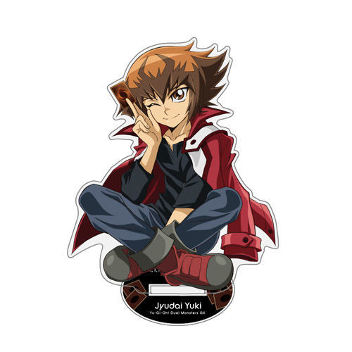 Yu Gi Oh Duel Monsters Gx Jaden Yuki Acrylic Stand Relax Ver 遊 戯 王 デュエルモンスターズgx 遊城十代 アクリルスタンド リラックスver Cospa Plush Stand