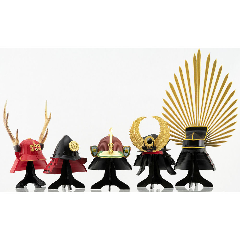 Sengoku Warlord S Kabuto Set Of 10 Pieces 戦国武将の兜 Anime Goods Candy Toys Trading Figures