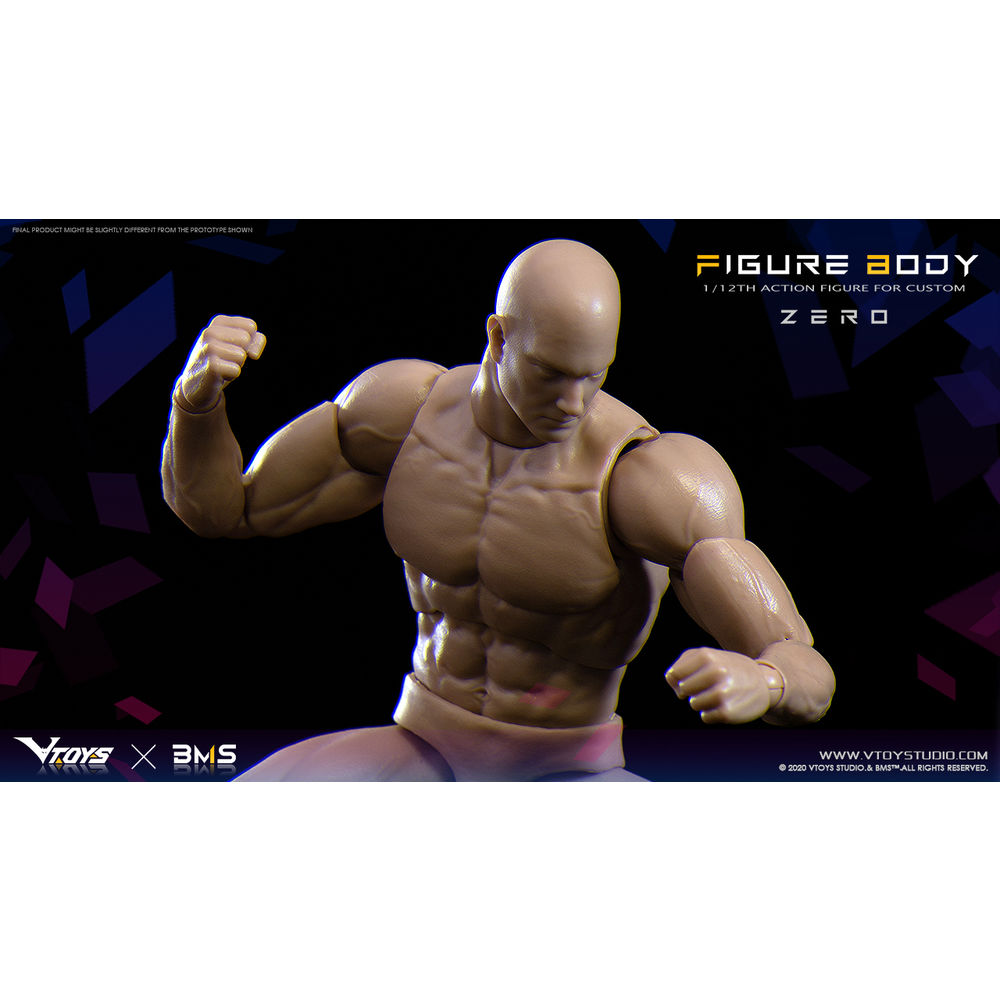 VTOYS x BMS VSD003 1/12 SCALE ACTION FIGURE BODY ZERO VTOYS×BMS