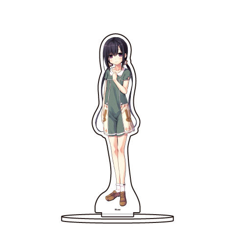 Chara Acrylic Figure Maitetsu Last Run 06 Hayase Fukami キャラアクリルフィギュア まいてつ Last Run 06 早瀬ふかみ Anime Goods Illustrations