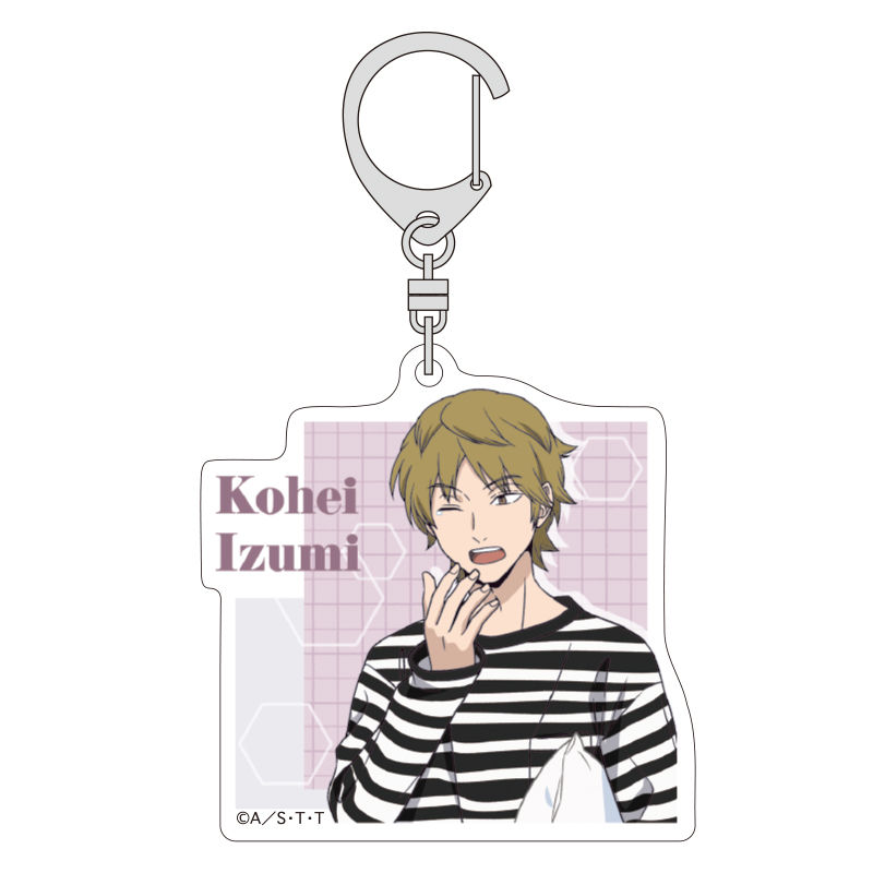 World Trigger Acrylic Key Chain Izumi Kohei ワールドトリガー アクリルキーホルダー 出水公平 Anime Goods Key Holders Straps