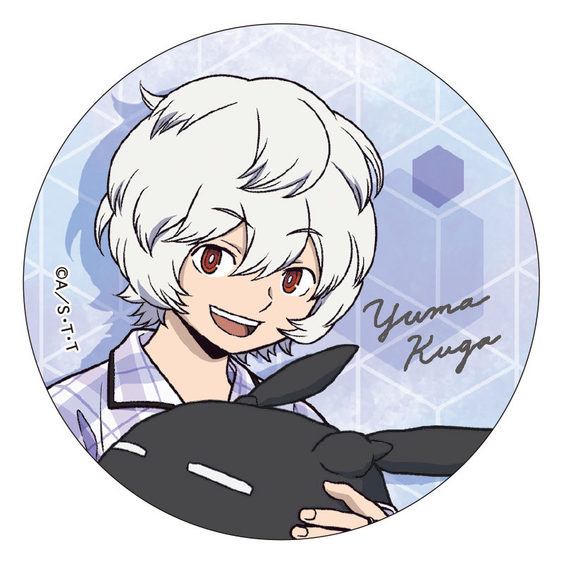 World Trigger Can Badge Kuga Yuma ワールドトリガー 缶バッジ 空閑遊真 Anime Goods Badges