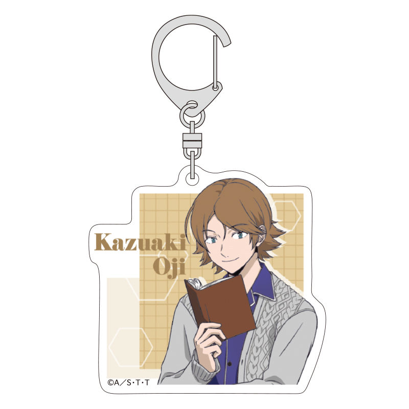 World Trigger Acrylic Key Chain Oji Kazuaki ワールドトリガー アクリルキーホルダー 王子一彰 Anime Goods Key Holders Straps