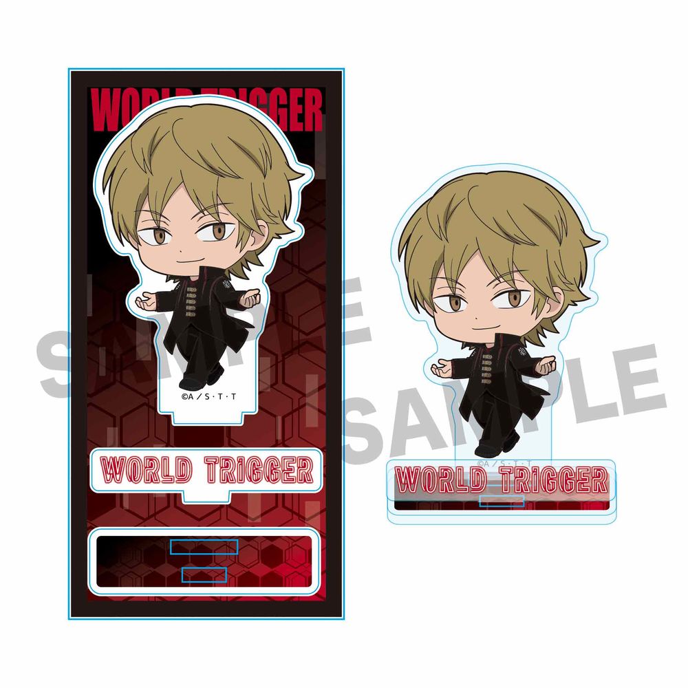 World Trigger Tekutoko Acrylic Figure Izumi Kohei ワールドトリガー てくトコアクリルフィギュア 出水公平 Anime Goods Illustrations