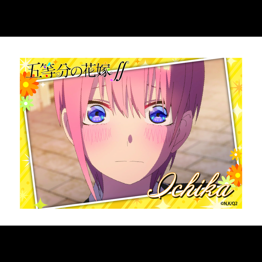 The Quintessential Quintuplets Season 2 Memorial Square Can Badge Nakano Ichika B 五等分の花嫁 メモリアルスクエア缶バッジ 中野一花b Anime Goods Badges