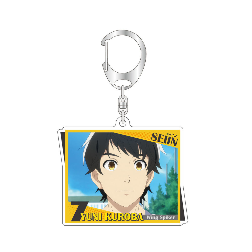 2 43 Seiin High School Boys Volleyball Team Memorial Key Chain Set Of 10 Pieces 2 43 清陰高校男子バレー部 メモリアルキーホルダー Anime Goods Candy Toys Trading Figures Key Holders Straps