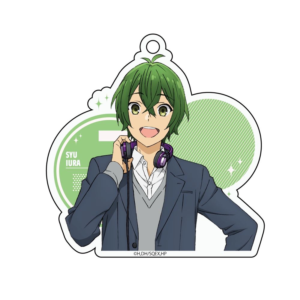 Horimiya Hori San To Miyamura Kun Big Acrylic Key Chain Iura Syu ホリミヤ ビッグアクリルキーホルダー 井浦秀 Anime Goods Key Holders Straps