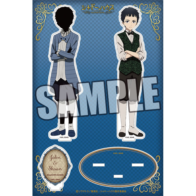 Shadows House Acrylic Stand Set John / Shaun | シャドーハウス