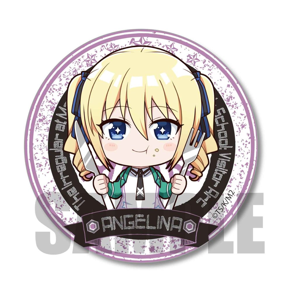 Gochi Chara Can Badge The Irregular At Magic High School Visitor Arc Angelina Kudo Shields ごちきゃら缶バッジ 魔法科高校の劣等生 来訪者編 アンジェリーナ クドウ シールズ Anime Goods Badges