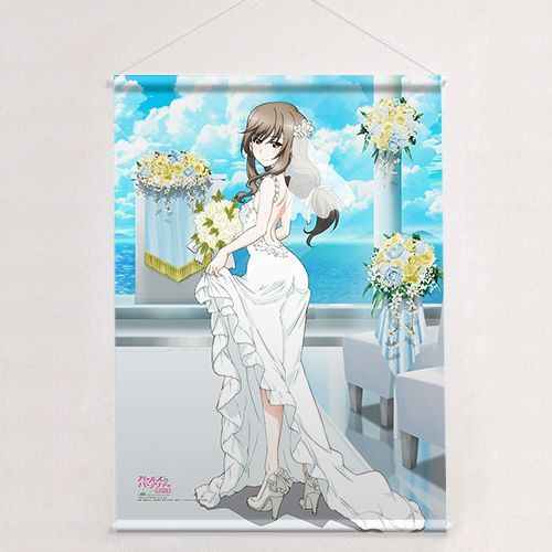 Girls Und Panzer Das Finale Original Illustration B1 Tapestry Shimada Chiyo Wedding ガールズ パンツァー 最終章 描き下ろしb1タペストリー 島田千代 ウェディング Anime Goods Commodity Goods Illustrations Groceries