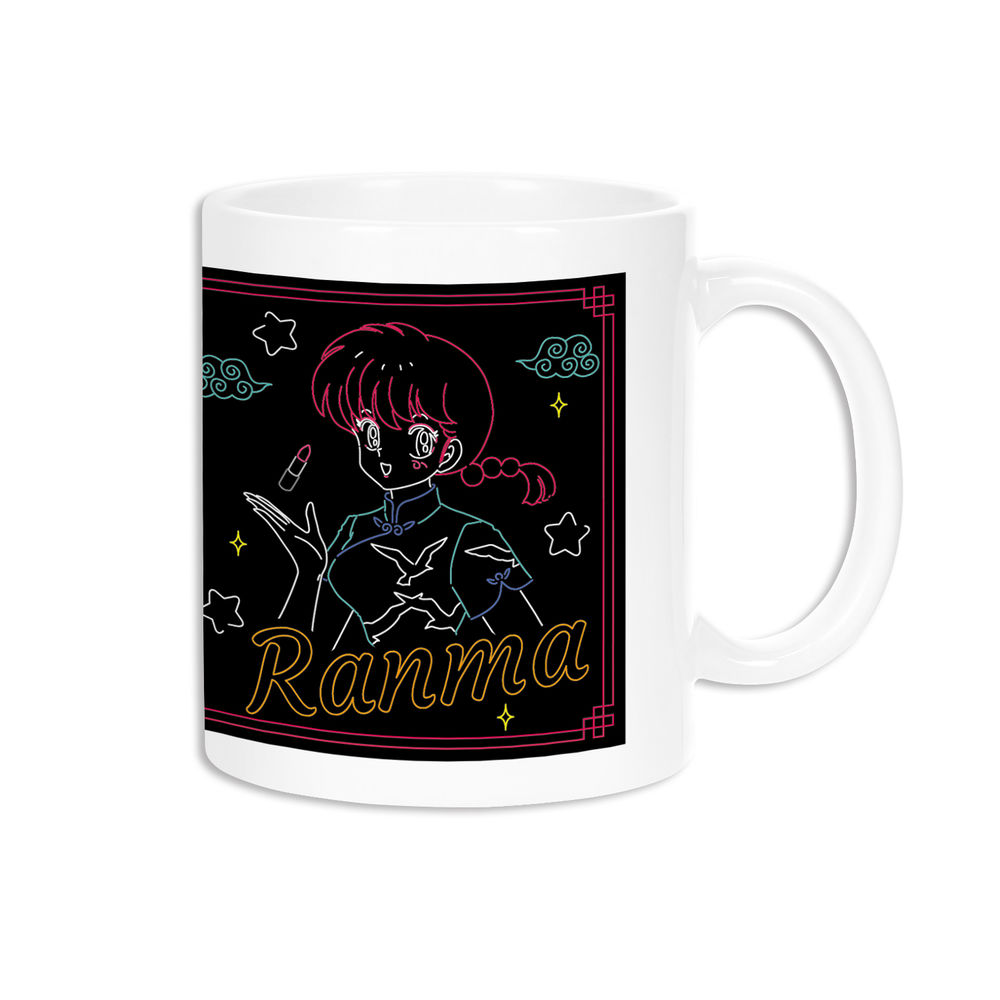 Ranma 1 2 Saotome Ranma Ani Neon Mug らんま1 2 早乙女らんま Ani Neonマグカップ Anime Goods Commodity Goods Groceries