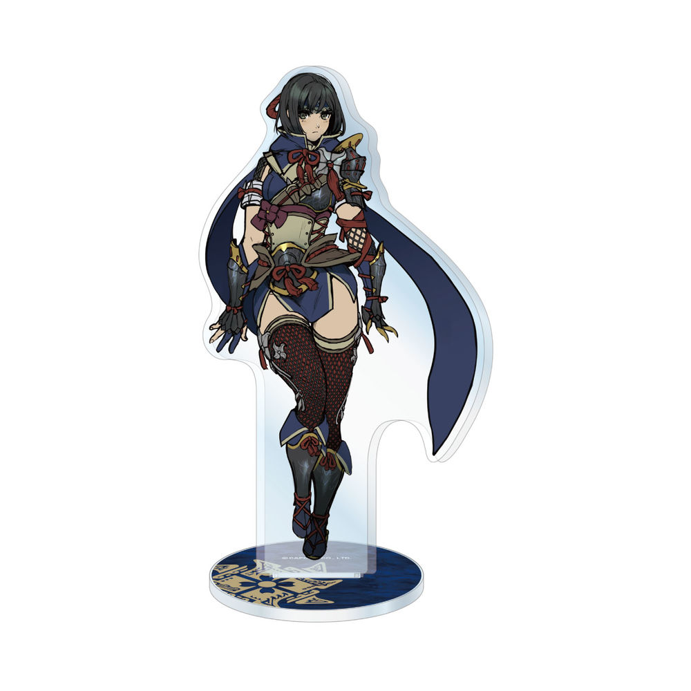 Monster Hunter Rise Character Acrylic Stand Female Hunter モンスターハンターライズ キャラクターアクリルスタンド 女性ハンター Anime Goods Illustrations