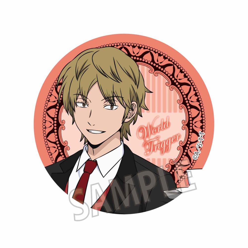 World Trigger Can Badge Izumi Kohei Butler Uniform Ver ワールドトリガー 缶バッジ 出水公平 執事服ver Anime Goods Badges