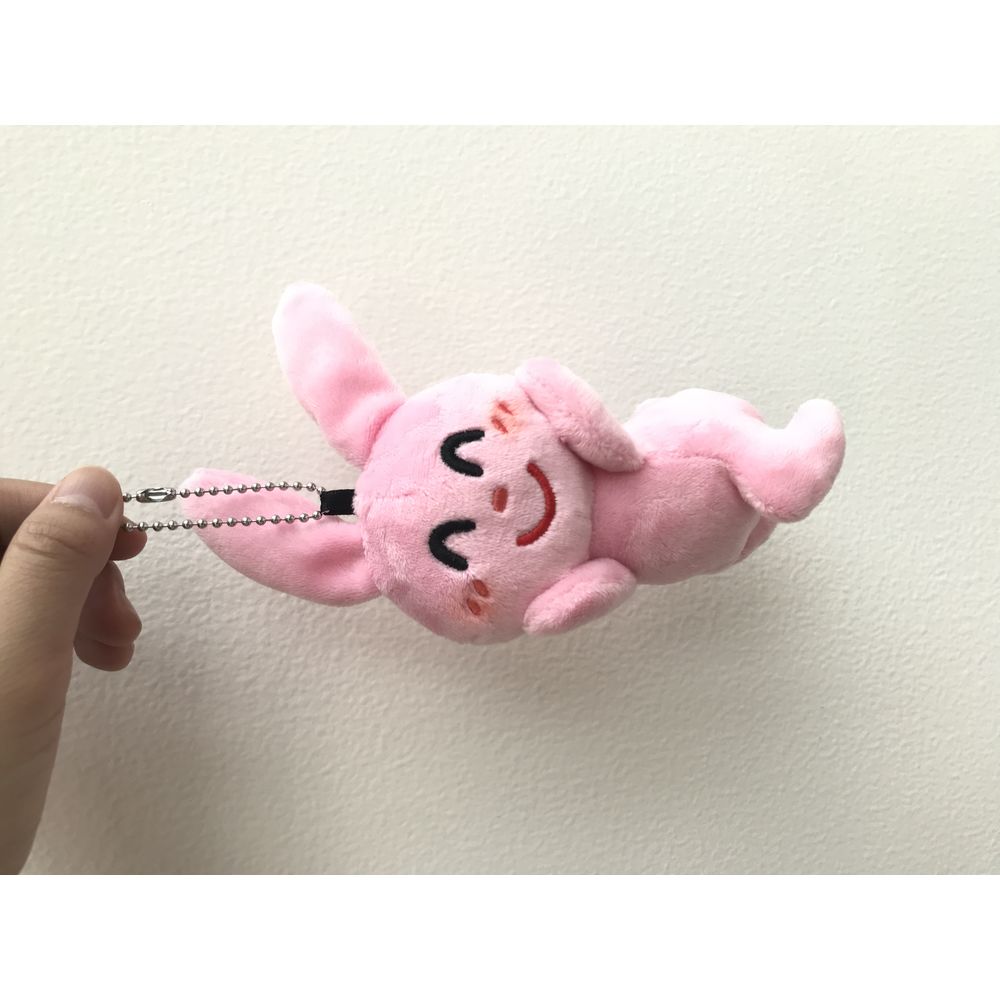 Irasutoya Po Plush Key Chain Rabbit いらすとや ぽ ぬいぐるみキーホルダー ウサギ Anime Goods Key Holders Straps