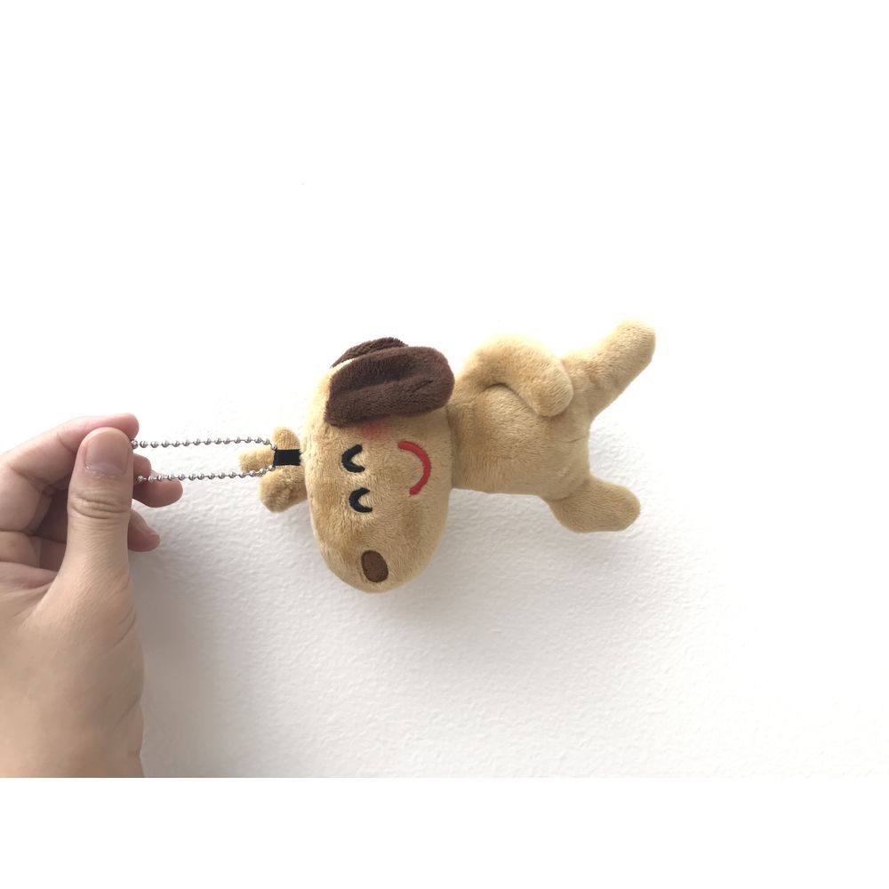 Irasutoya One Chan Plush Key Chain Dog いらすとや ワンチャン ぬいぐるみキーホルダー イヌ Anime Goods Key Holders Straps