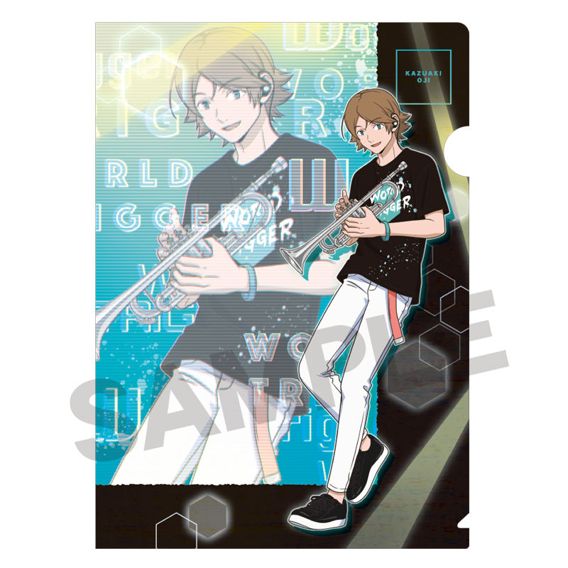 World Trigger Single Clear File Oji Kazuaki Band Set Of 10 Pieces ワールドトリガー シングルクリアファイル 王子一彰 バンド Anime Goods Stationery Stationary