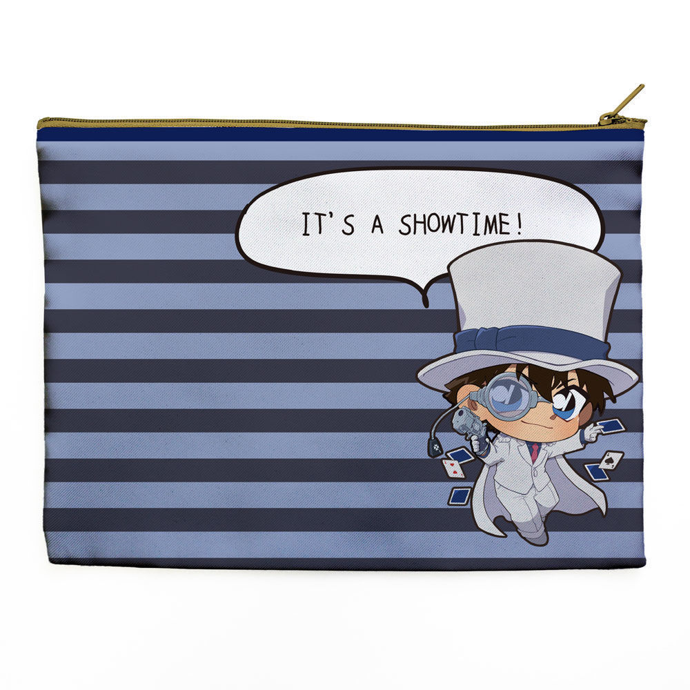 Detective Conan Kid The Phantom Thief Flat Pouch 名探偵コナン 怪盗キッド フラットポーチ Cospa Phone Related