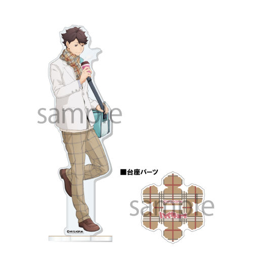 Haikyu Acrylic Stand Autumn Winter 6 Oikawa Toru ハイキュー アクリルスタンド Autumn Winter 6 及川徹 Anime Goods Illustrations