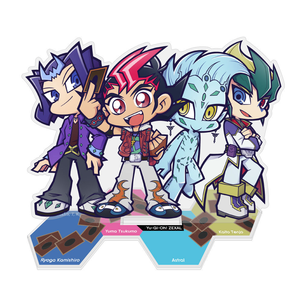 Yu Gi Oh Zexal Yuma Astral Ryoga Kaito Acryl Stand 遊 戯 王zexal 遊馬 アストラル 凌牙 カイト アクリルスタンド Cospa Plush Stand