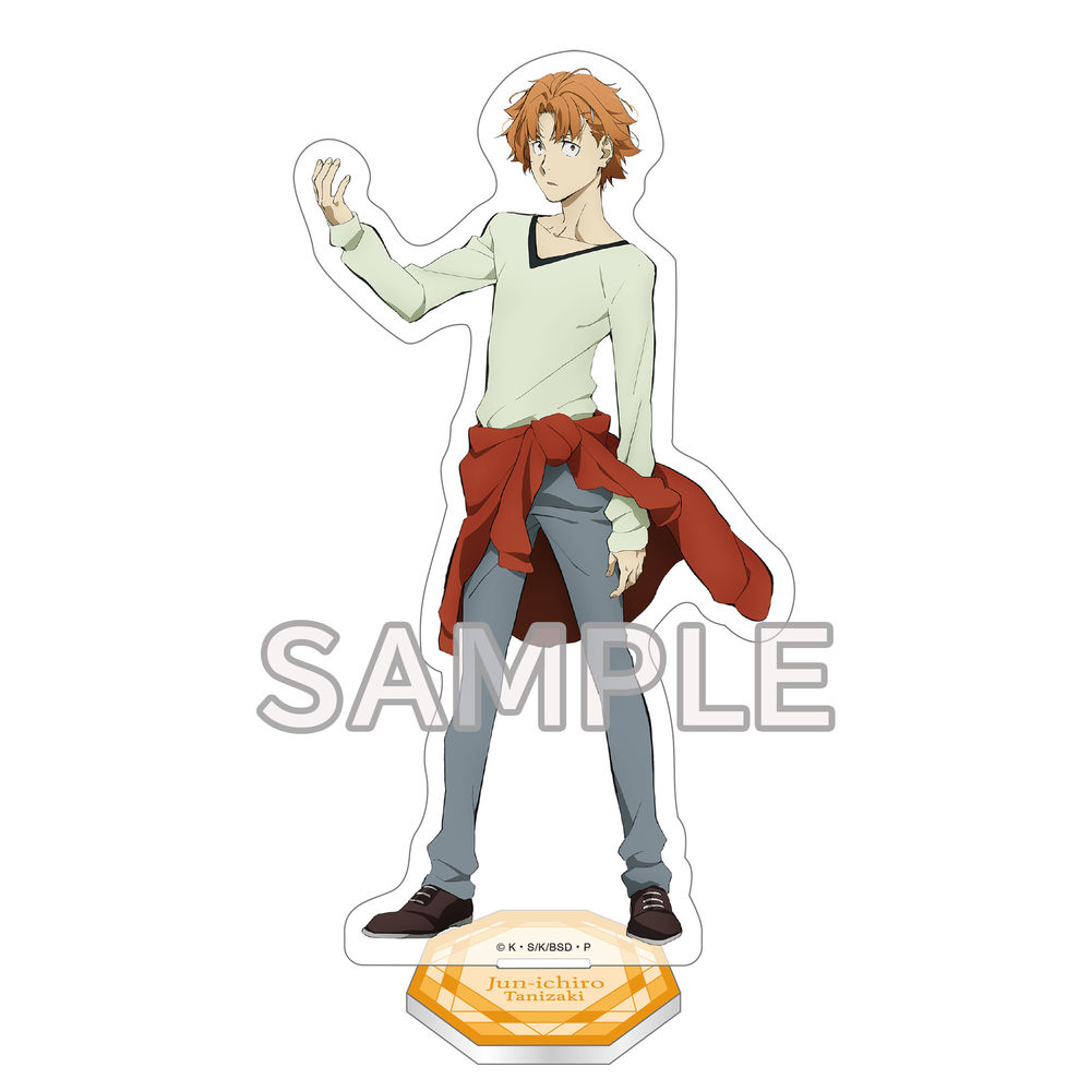 Bungo Stray Dogs Acrylic Stand Figure Tanizaki Jun Ichiro New Visual Ver 文豪ストレイドッグス アクリルスタンドフィギュア 谷崎潤一郎 新ビジュアルver Anime Goods Illustrations