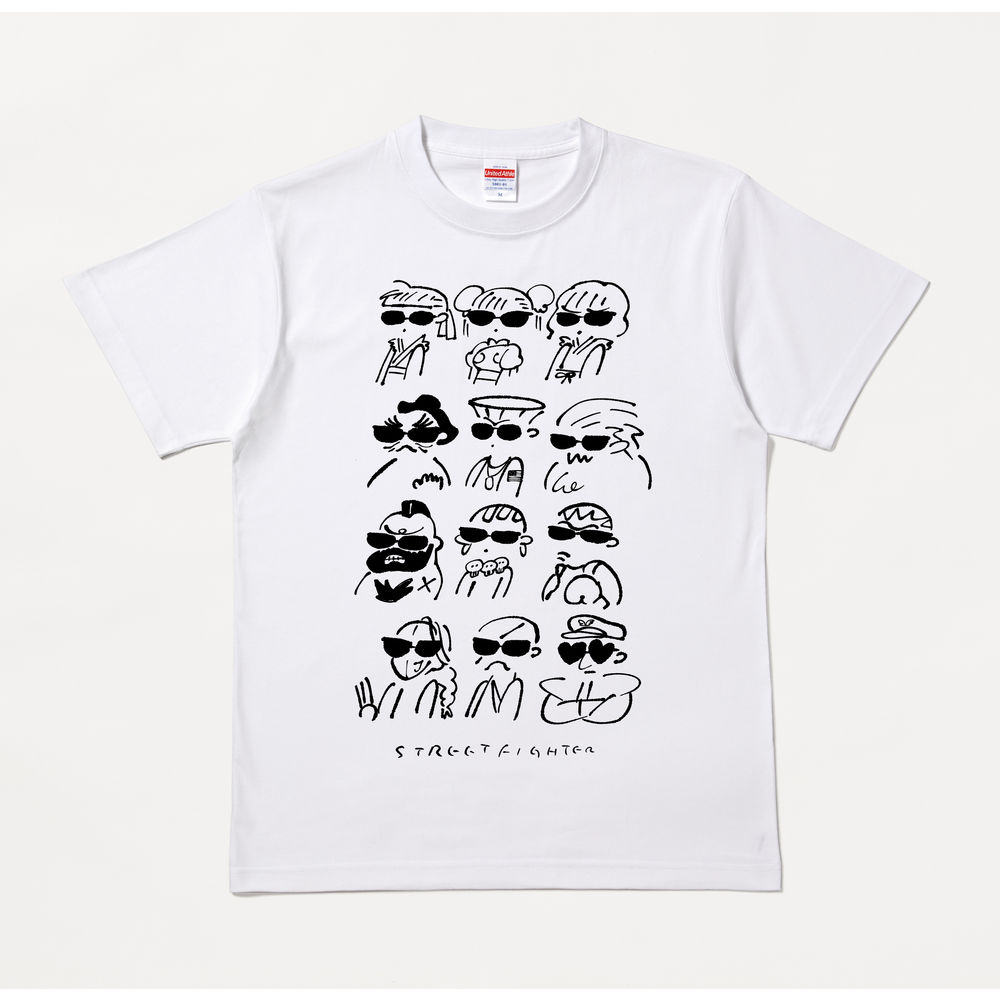 Street Fighter Line Art T Shirt S Size ストリートファイター Line Art Tシャツ S Anime Goods Fashion Clothes