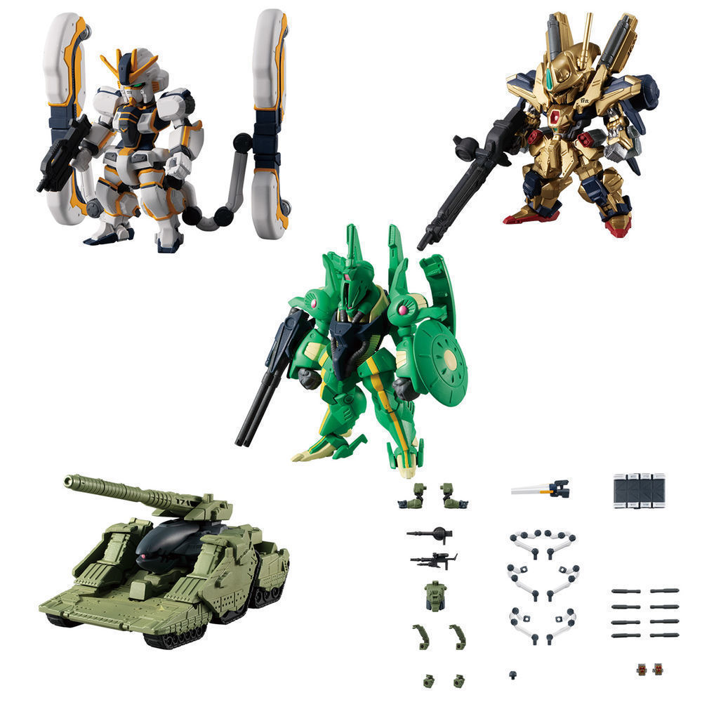 Fw Gundam Converge Plus03 Set Of 5 Pieces Fw Gundam Converge Plus03 Anime Goods Candy Toys Trading Figures