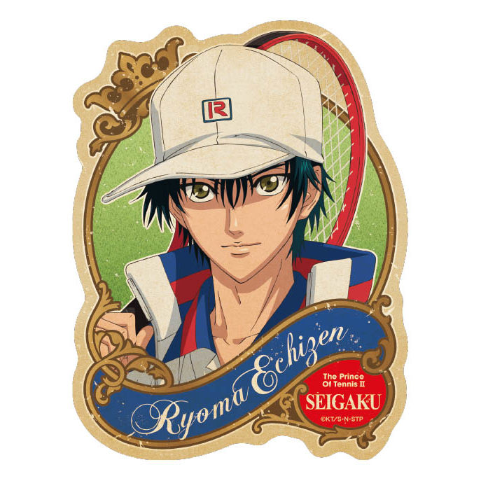 New The Prince Of Tennis Travel Sticker 1 Echizen Ryoma Set Of 6 Pieces 新テニスの王子様 トラベルステッカー 1 越前リョーマ Anime Goods Candy Toys Trading Figures