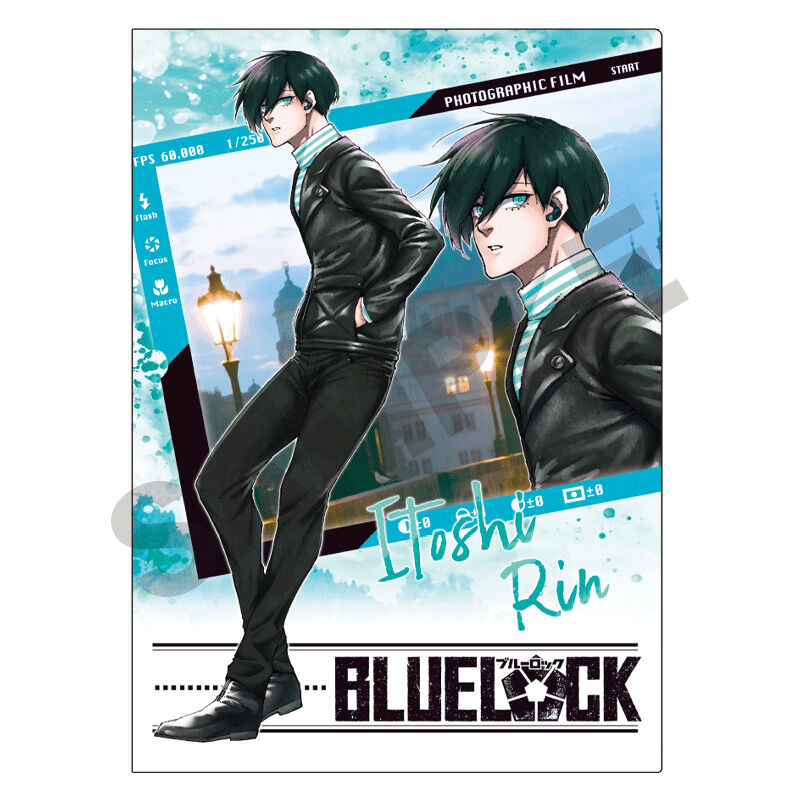 Blue Lock Single Clear File Itoshi Rin Casual (SET OF 10 PIECES 