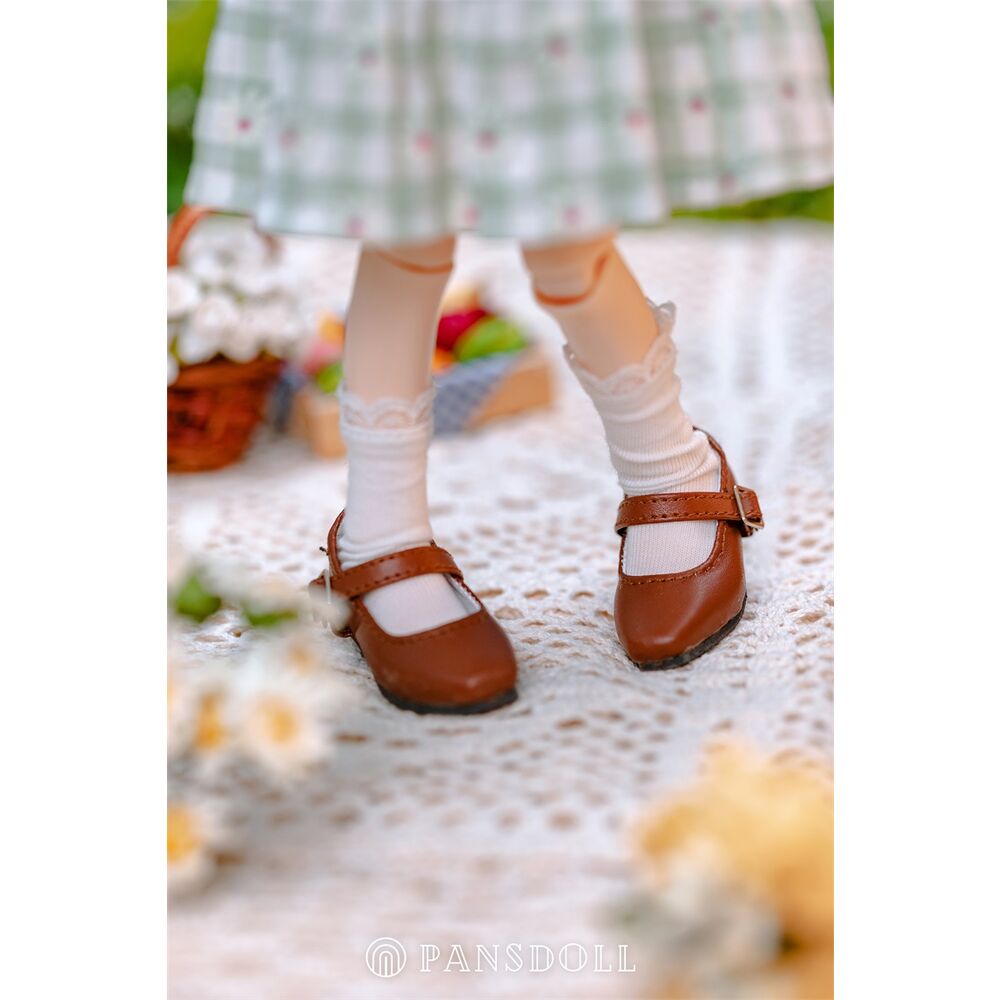 Pansdoll Candy House Series Paris Green Plaid Dress 1/6 Scale Doll