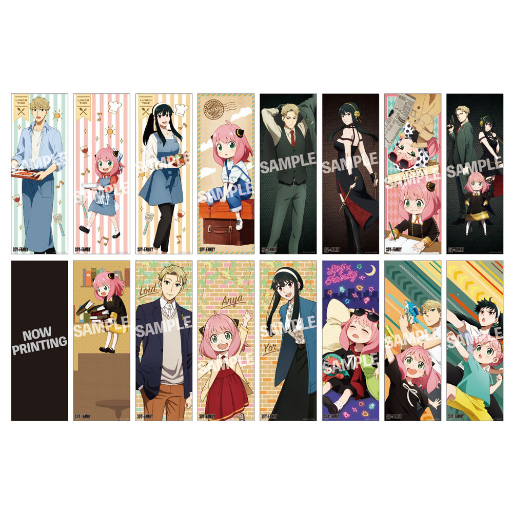 SPY x FAMILY Character Poster Collection (SET OF 8 PIECES) | SPY×FAMILY