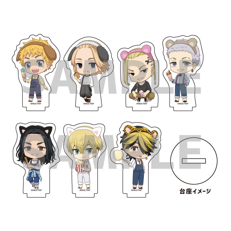 Acrylic Petit Stand Tokyo Revengers 08 Photo Chara (SET OF 7 PIECES ...