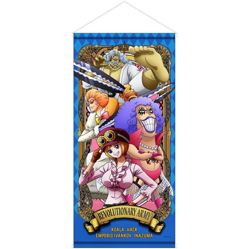 One Piece Ultimate Crew Vol 3 Dodeka Tapestry Koala Hack Ivankov Inazuma ワンピース アルティメットクルー 第3弾 ドでかタペストリー コアラ ハック イワンコフ イナズマ Anime Goods Commodity Goods Illustrations Groceries