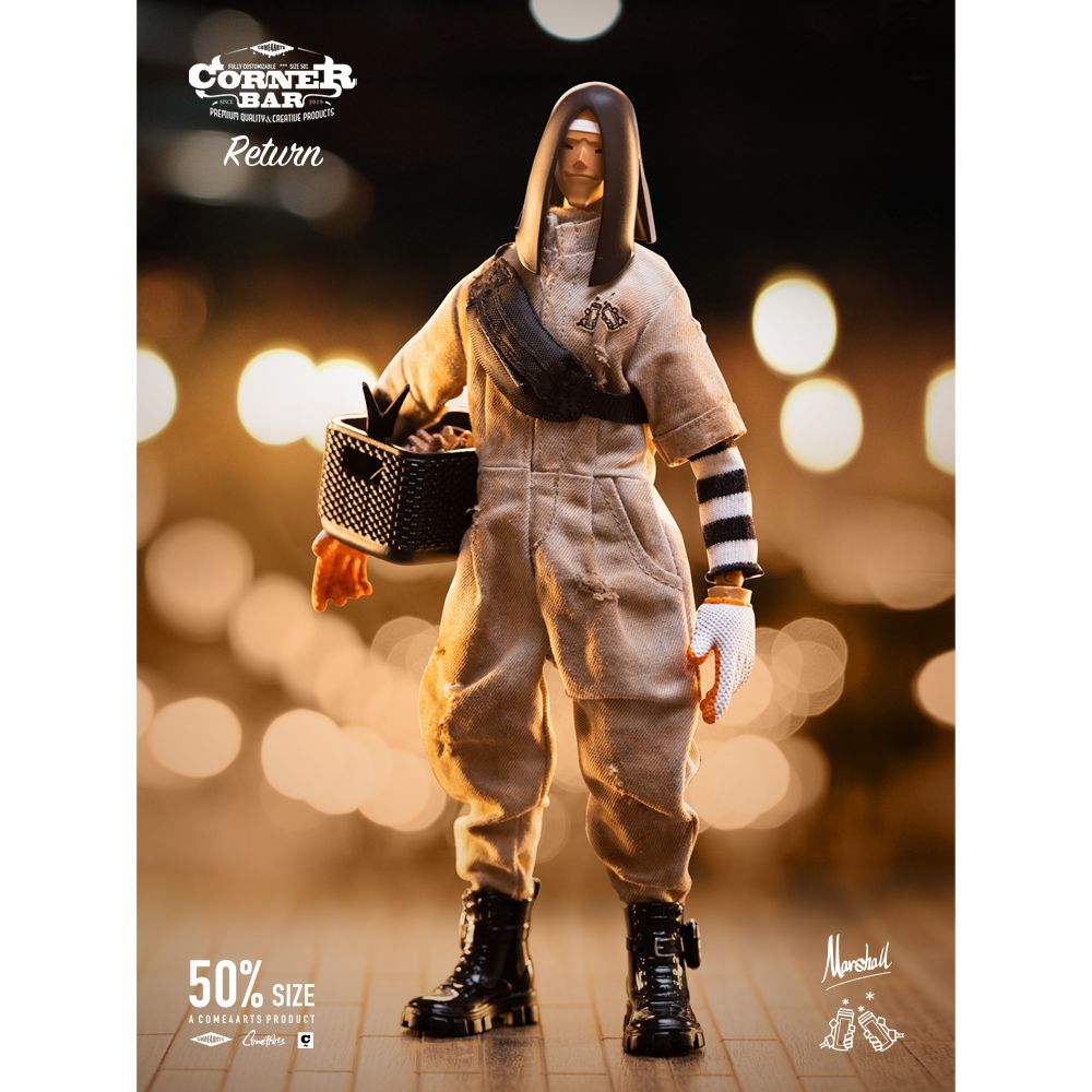 COME4ARTS CORNER BAR SERIES MARSHALL 1/9 SCALE ACTION FIGURE