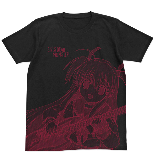 Angel Beats Garudemo Yui T Shirt Angel Beats ｶﾞﾙﾃﾞﾓ ﾕｲtｼｬﾂ ﾌﾞﾗｯｸ M Cospa T Shirt Sweat