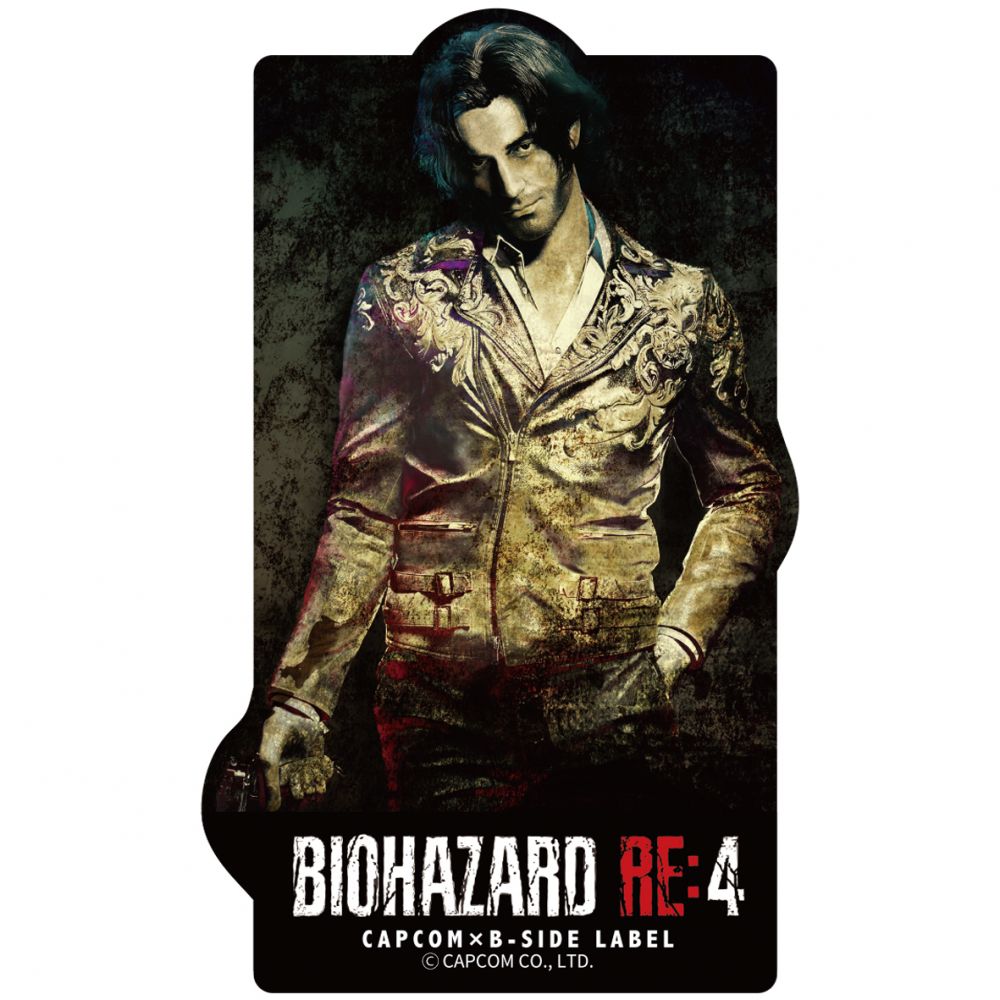 Capcom x B-Side Label Sticker Resident Evil 4 Luis Sera | CAPCOM×B 