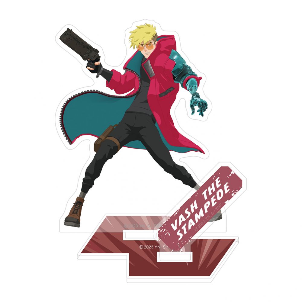 Trigun Stampede Acrylic Stand Vash The Stampede B | TRIGUN STAMPEDE ...