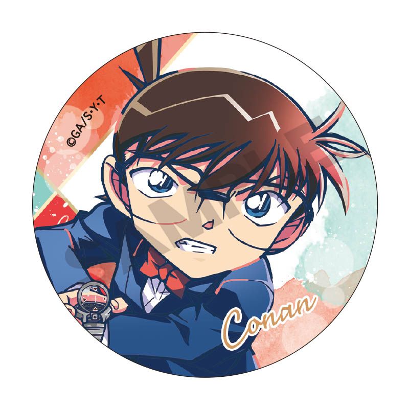 Detective Conan Trading Can Badge Water Color (SET OF 10 PIECES) | 名探偵 ...