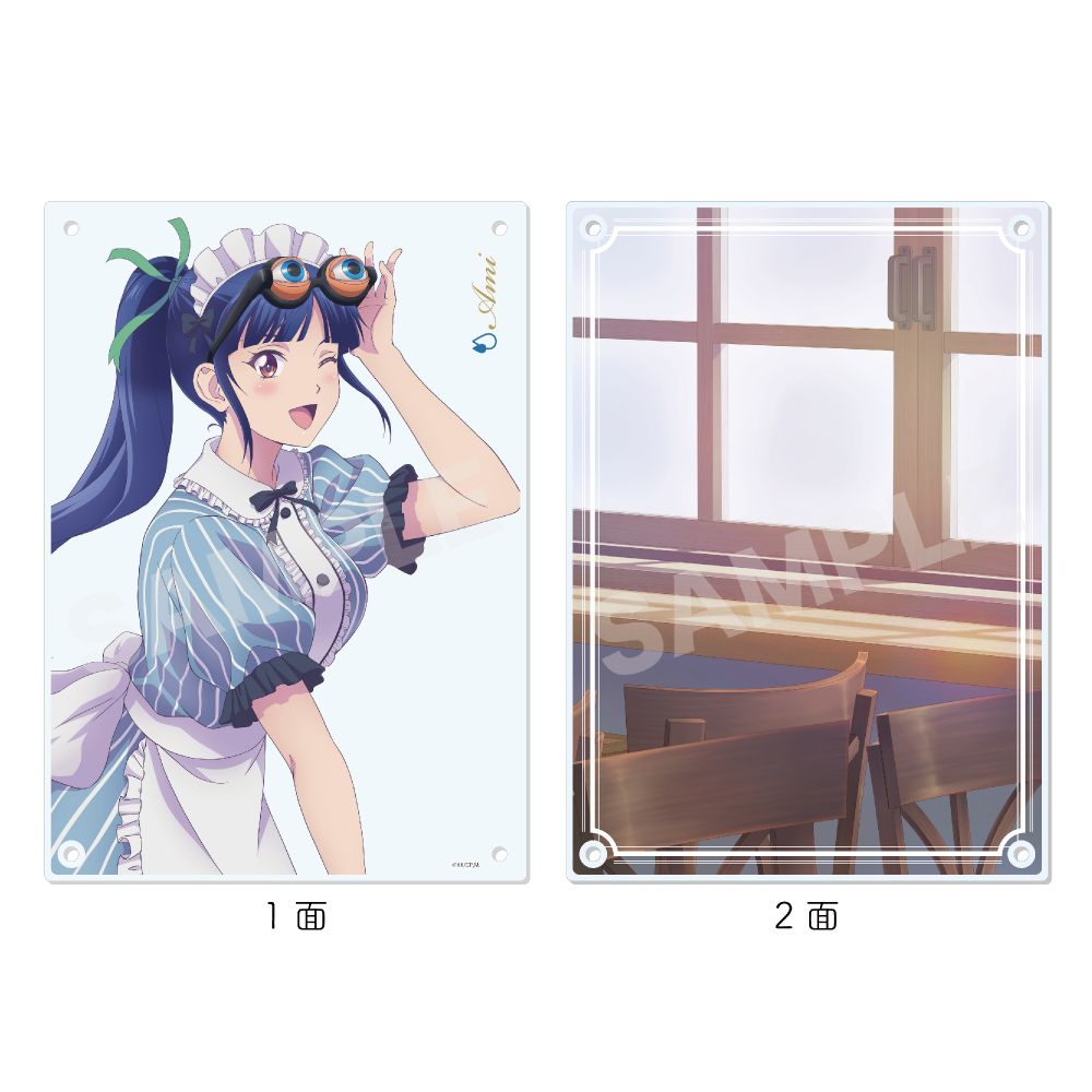 [Megami No Cafe Terrace] Acrylic Board 02 Ami Tsuruga | 女神のカフェテラス アクリル ...