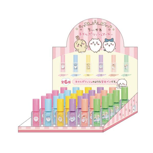 Chiikawa Nail Polish Marker (SET OF 30 PIECES) ちいかわ ネイルポリッシュマーカー