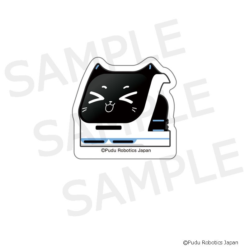 Cat-shaped Delivery Robot BellaBot Sticker B-6 | ネコ型配膳ロボット BellaBot ...