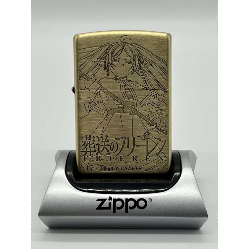 Zippo Baki Hanma 地上最強の親子喧嘩 Japanese Anime Manga Etching Oxidized Brass  Plating Japan Limited Oil Lighter
