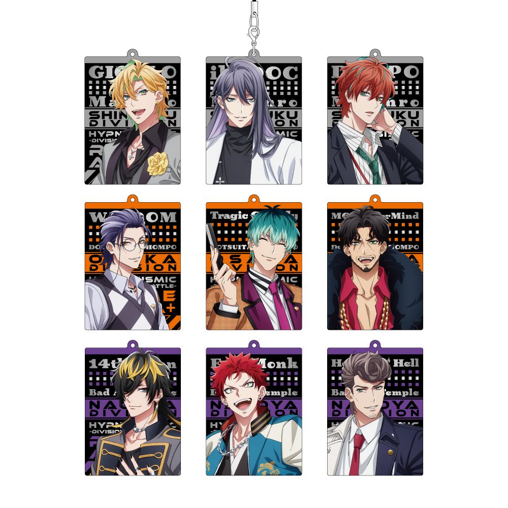 "Hypnosismic Division Rap Battle" Rhyme Anima + Metal Charm Strap Vol