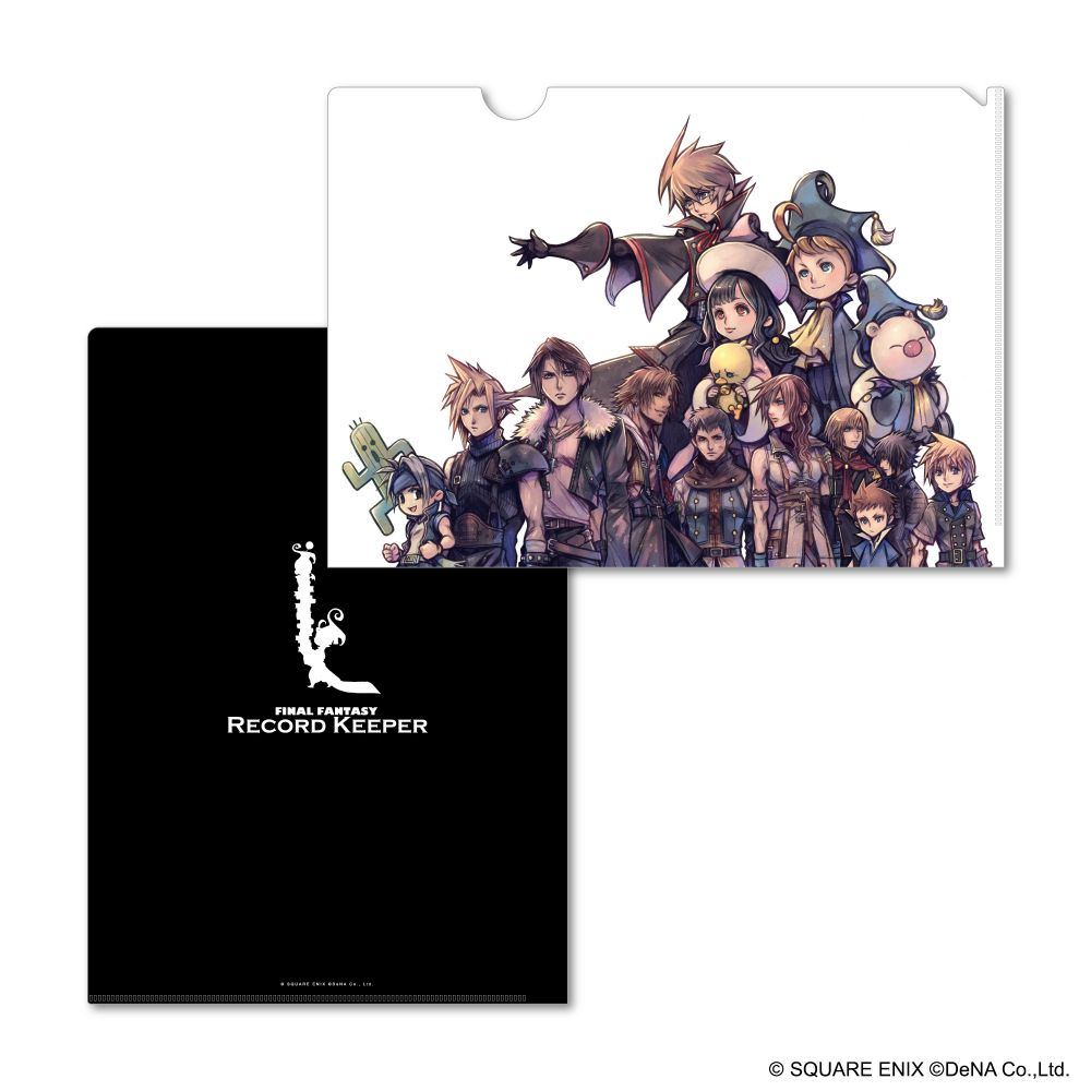 ファイナルファンタジークリアファイルセット ファイナルファンタジーIX_25th ANNIVERSARY クリアファイル